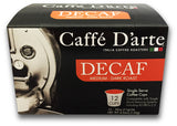 Decaffeinated Single Serve Cups