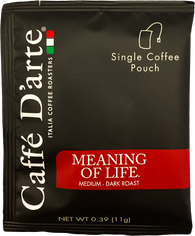 NEW Single Coffee Pouch - Meaning of Life® (10 count box)